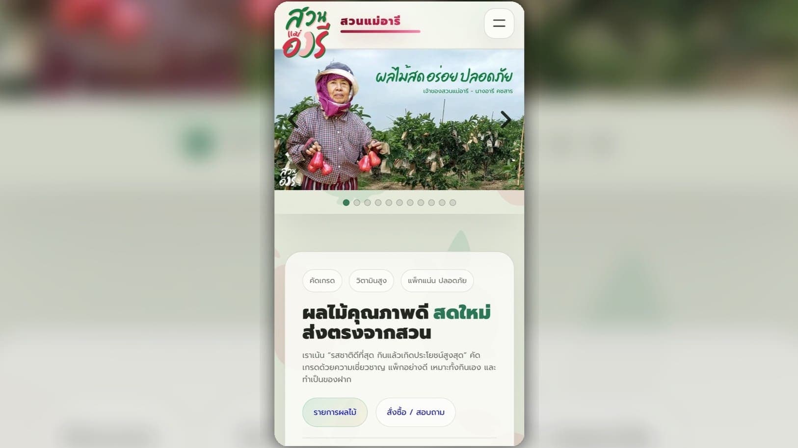 Aree-fruit-1 project cover