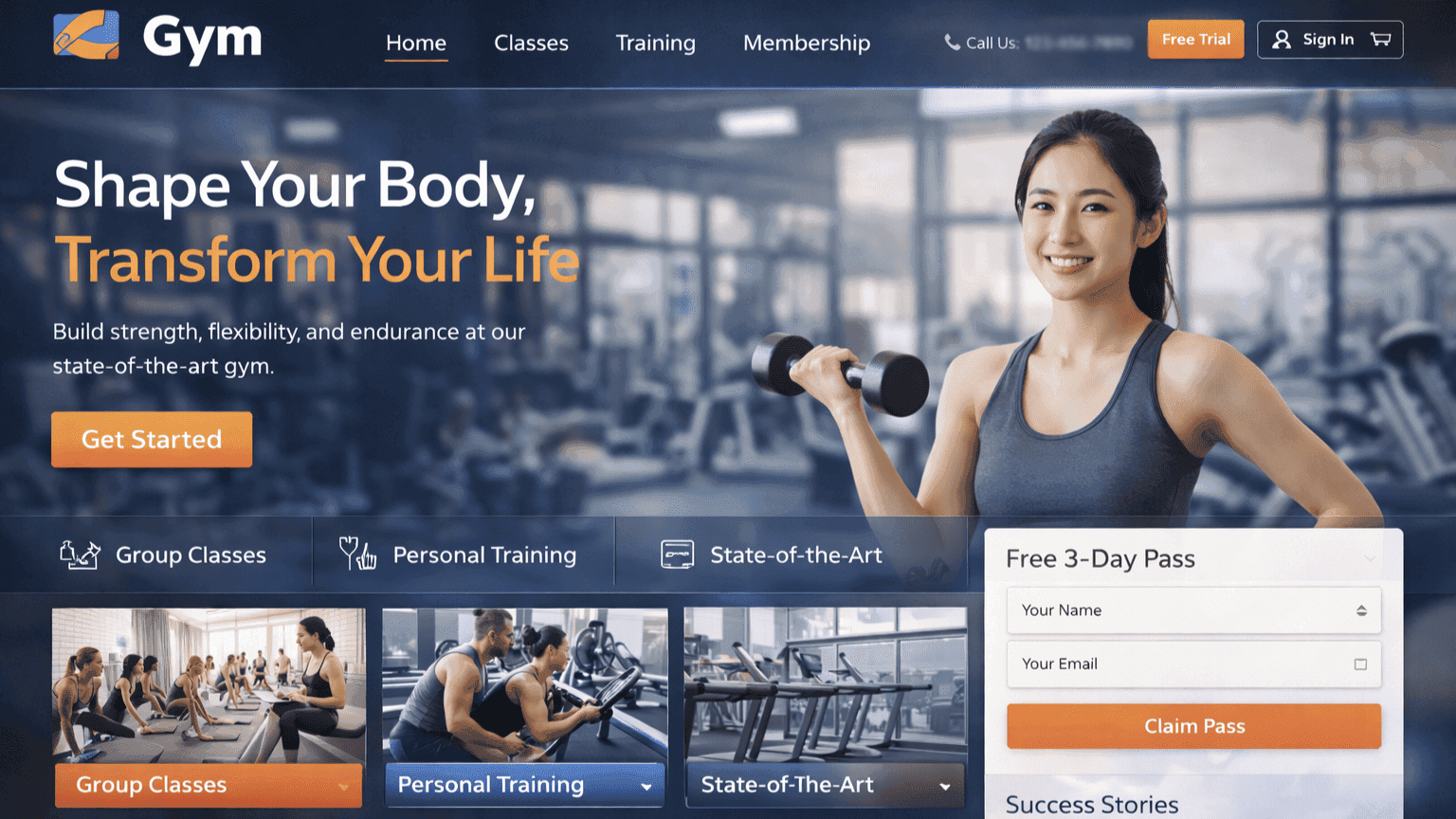 Gym-2 project cover